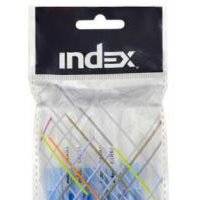 Набор шариковых ручек Index IBP319S/5 5 шт синий 1 мм 