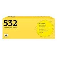 Картридж T2 CC532A для HP CP2025n CP2025dn CM2320n MFP CM2320nf MFP желтый TC-H532 