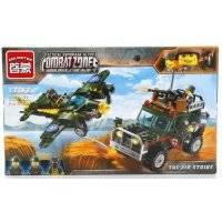 Конструктор ENLIGHTEN BRICK ВОЕННАЯ МАШИНА+САМОЛЕТ 241 элемент 