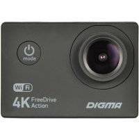 Видеорегистратор Digma FreeDrive Action 4K WiFi черный 8Mpix 2160x3840 2160p 140гр.