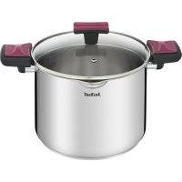 Кастрюля с крышкой Tefal Cook&Clip, 6,1 л (G7237974)