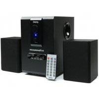 Колонки Dialog Progressive AP-150 2x2.5 + 5 Вт USB+SD reader черный 