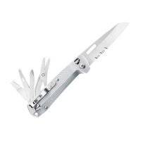 Мультитул LEATHERMAN Free K4X, 9 функций, серебристый [832662] 832662