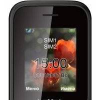 Мобильный телефон Texet TM-128 черный красный 1.77" TM-128