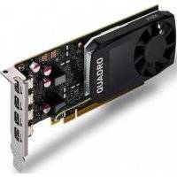 Видеокарта PCI-E PNY VCQP1000V2-PB 4GB GDDR5 128bit 14nm 4*mDP RTL Quadro