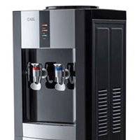 Кулер для воды напольный AEL LD-AEL-47c black/silver с шкафчиком