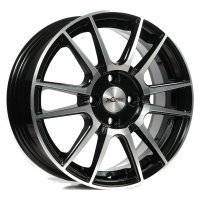 Литой диск X'trike X-127 6x15/4*100 D67.1 ET45 BK/FP