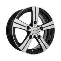 Литой диск X'trike X-121 6x15/5*139.7 D98 ET40 BK/FP
