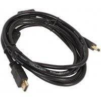 Кабель HDMI 2м VCOM Telecom TCG200F-2M круглый черный