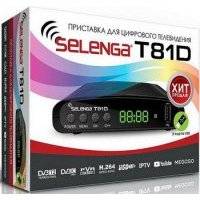 Цифровой телевизионный ресивер Selenga T 81 D