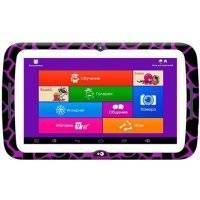 Планшет Turbo TurboKids Monsterpad 3126c/RAM1Gb/ROM16/7"/WiFi/BT/2Mpix/0.3Mpix/GPS/Android 7.1/фиолетовый 