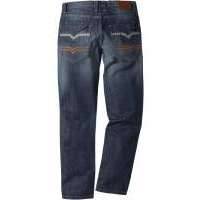 Джинсы Regular Fit Straight, cредний рост (N) (темно-синий) 