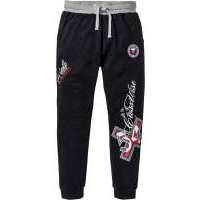 Трикотажные брюки Slim Fit (светло-серый меланж) 