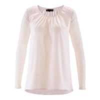 Туника с кружевом (кремовый) 