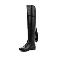 Ботфорты LOST INK GALYA TASSEL BACK OVER THE KNEE BOOT