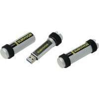 USB флешка Corsair Survivor 16Gb (серебристо-черный)