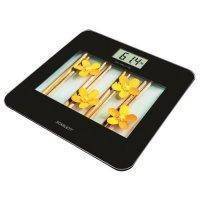 Весы Scarlett SC-BS33E002 Оранжевые цветы