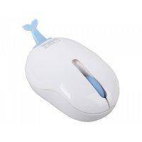 Мышь беспроводная Cbr MF 500 Dolphin White USB