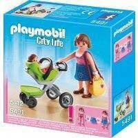 Конструктор Playmobil Покупательница с ребенком в коляске (5491pm)