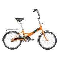 Велосипед Novatrack TG-20 (2020) городской складной кол.:20" оранжевый 12.7кг (20FTG201.OR20) 20FTG201.OR20