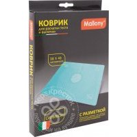 Коврик кулинарный Mallony для раскатки теста и выпечки 38*48см 