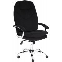 Офисное кресло Tetchair (Black Flock) Softy Lux