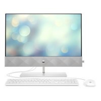 Моноблок HP Pavilion 24-k0012ur, 23.8", Intel Core i3 10300T, 4ГБ, 1ТБ, 128ГБ SSD, Intel UHD Graphics 630, Free DOS 3.0, белый [14q33ea] 14Q33EA