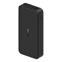 Внешний аккумулятор (Power Bank) XIAOMI Redmi Power Bank PB200LZM, 20000мAч, черный [vxn4304gl] VXN4304GL