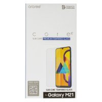 Защитное стекло для экрана SAMSUNG araree by KDLAB для Samsung Galaxy M21, прозрачная, 1 шт [gp-ttm215kdatr] GP-TTM215KDATR