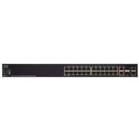 Коммутатор [SG550X-24-K9-EU] Cisco SB SG550X-24 24-port Gigabit Stackable Switch 