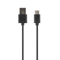 Кабель USB Type-C Red Line USB - Type-C, 2 метра, черный