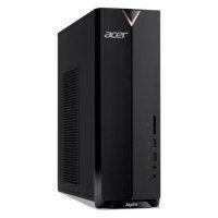 Компьютер ACER Aspire XC-830, Intel Celeron J4025, DDR4 4ГБ, 128ГБ(SSD), Intel UHD Graphics 600, Endless, черный [dt.be8er.002] DT.BE8ER.002