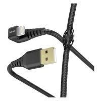 Кабель HAMA Lightning (m), USB 2.0 (m), 1.5м, MFI, черный [00187221] 00187221