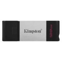 Флешка USB KINGSTON DataTraveler 80 128ГБ, USB3.0, черный DT80/128GB
