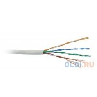 Кабель Lanmaster UTP level 5E 4 пары PVC 200 MHz (305м) серый 24AWG LAN-5EUTP-PT-GY 