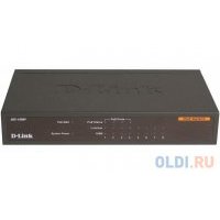 Коммутатор D-LINK DES-1008P неуправляемый 8х10/100Mbps DES-1008P