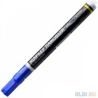 Маркер лаковый Index IPM101/BU 1 мм синий IPM101/BU 