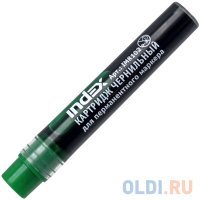 Стержень для маркера перманентного Index IMR102/GN зеленый 