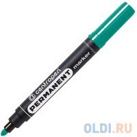 Маркер перманентный Centropen 8566/З зеленый 8566/З 