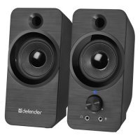 Колонки DEFENDER SPK-190, 2.0, черный [65190] 65190