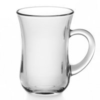 Стакан Pasabahce Tea&Coffee стеклянный с ручкой 145 мл 