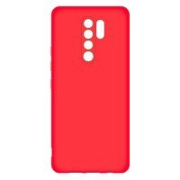 Чехол (клип-кейс) BoraSCO для Xiaomi Redmi 9 Microfiber case красный (39070) 39070