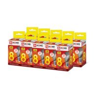 Упаковка ламп INHOME LED-VC, 8Вт, 600lm, 30000ч, 3000К, E27, 10 шт. 