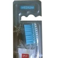 Зубная щетка Splat Witening, средняя, голубой whitening Medium