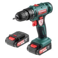 Дрель-шуруповерт HAMMER Flex ACD12BS, 2Ач, с двумя аккумуляторами [680327] 680327