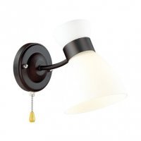 Бра LUMION Wilma 4534/1W 25х13,5х20 см черное Wilma 4534/1W