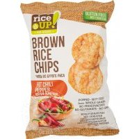 Чипсы Rice Up из бурого риса Острый чили 60г 