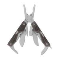 Мультитул GERBER Bear Grylls Compact, 9 функций, серый [1013981] 1013981