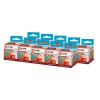 Упаковка ламп INHOME LED-JCDR-VC, 8Вт, 720lm, 30000ч, 4000К, GU5.3, 10 шт. 