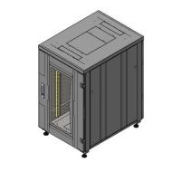 Шкаф напольный 19", 18U TLK TFI-186080-GMMM-R-GY